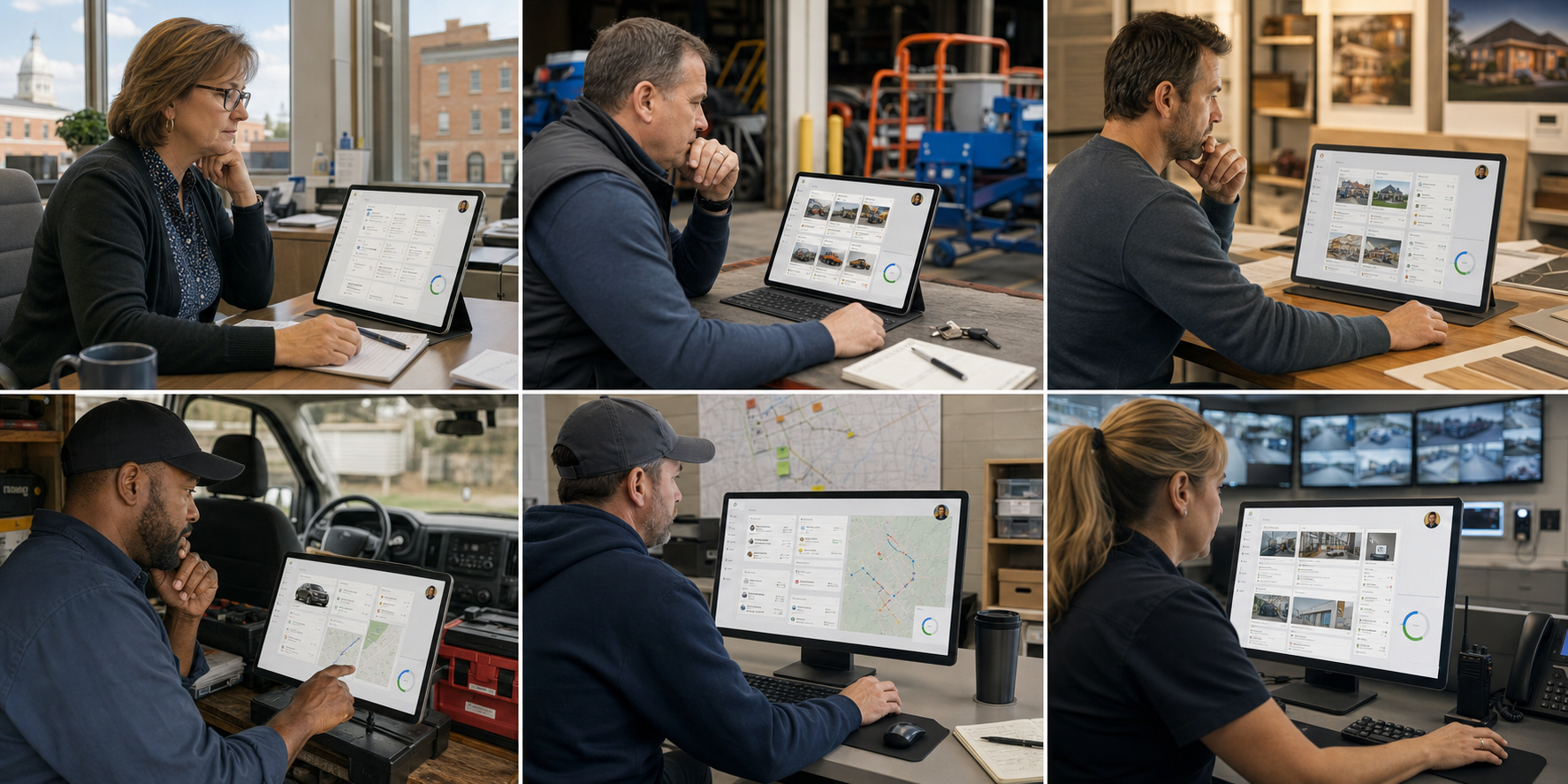 Public rental construction automotive logistics security contact sheet